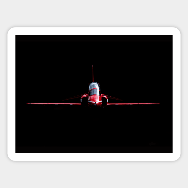 RAF Red Arrows Hawk Sticker by captureasecond